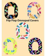 Omnipod Cover Flip Flop Theme Style Pack of 5 - $12.99