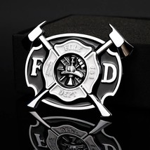 1Pcs 3D  FIRE DEPT Fire Department Decals, Firefighter&#39;s , Courage, Rescue Stick - £39.64 GBP