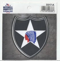 US ARMY 2ND INFANTRY DIVISION PREMIUM DIE-CUT VINYL STICKER  - $111.83 MXN