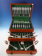 Grande Baroque By Wallace Sterling Silver Flatware For 24 Set 100 Pieces - £4,889.11 GBP