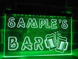 Your Bar Personalized Illuminated Led Neon Sign, Decor Pub Club Lights Craft  - £20.77 GBP+