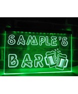 Your Bar Personalized Illuminated Led Neon Sign, Decor Pub Club Lights C... - £20.77 GBP+