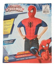 Spider-Man Muscle Chest Shirt Costume Fits 5-7 Years Old New - £18.25 GBP