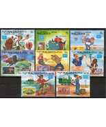 ZAYIX Maldives 1162-1169 MNH Stamps on Stamps Disney American Legends 11... - £10.40 GBP