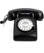 Dicunoy Rotary Dial Telephones, Old Vintage Landline Phones,, Farmhouse ... - $70.42 CAD