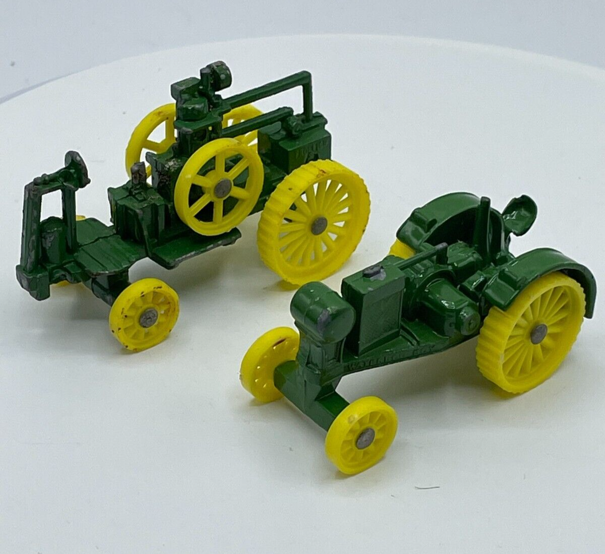 Vintage ERTL 1892 Froelich Tractors Diecast John Deere Made in the USA Lot of 2 - $9.49