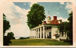 The Mount Vernon Mansion East Front Virginia Postcard Unposted - £7.86 GBP