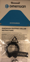 Dimension TPI26-4/ST0923 Seatpost Clamp 35.0mm Black-BRAND NEW-SHIP SAME... - £19.37 GBP
