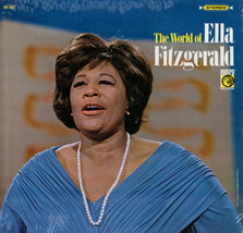 Ella Fitzgerald With Lou Levy Trio - The World Of Ella Fitzgerald (LP) (G) - £2.22 GBP