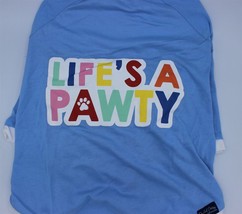 Dog Party Shirt - Large - 56-75 LBS - Lifes A Pawty - $9.49