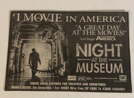 Night At The Museum Vintage Tv Print Ad Ben Stiller Robin Williams TV1 - £4.63 GBP