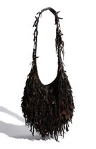  Fringed Tote/Purse-&quot;Arm Candy&quot; for a dramatic look - £119.75 GBP