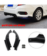 2PC Glossy Black Rear Diffuser Bumper Lip Spoiler For 2016-2021 Honda Ci... - $24.88