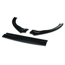 1x Front Bumper Lip Spoiler For Ford Focus RS ST 2015 2016 2017-2018 Gloss Black - £118.55 GBP