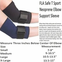 FLA Orthopedics Neoprene Elbow Sleeve (Black) Medium - $306.12 MXN