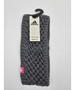 Adidas Crestline Headband Fleece Lined Gray Women&#39;s Fit New With Tags - $22.21 CAD