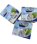 Dial Coconut Water 4 oz Soap Bars 3 Packs-9 Bars Total, New, Sealed-Disc... - €42,80 EUR