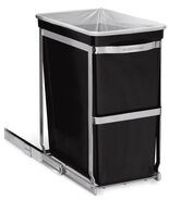 simplehuman 30 Liter/8 Gallon Under Counter Kitchen Cabinet Pull-Out Tra... - $59.33