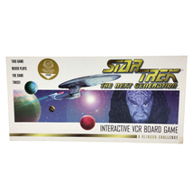 Star Trek The Next Generation Klingon Challenge Interactive VCR Board Game Compl - £23.73 GBP