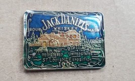Vtg. Jack Daniels 1904 St Louis Expo . Sour Mash Whiskey  Enamel Pin - £7.87 GBP