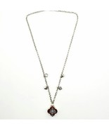 Brighton Toledo Alto Noir Pendant Charm Silver Necklace. NWT - €21,21 EUR