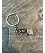 BSI Semi Truck Men&#39;s Keychain Silver Tone EG - $5.93