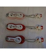 3 Pc Sanrio Hello Kitty nail clippers for girls(L2) - $19.46