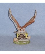 Amhearst Manor Great Horned Owl Figurine / Sculpture Excellent - $9.99