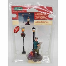 Lemax - Biding Time with Lamp Post - £9.44 GBP