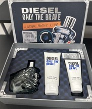 Diesel Only The Brave Music Live 2pcs Set EDT Spray (4.2oz + 1.1oz) - £36.96 GBP