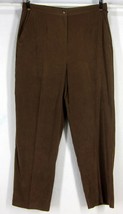 ORVIS (16) W35 L31 CNTRY SUEDE NWT BARK BROWN STRAIGHT LEG POLYESTER NYL... - $24.94