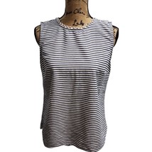 J.Crew Nautical Striped Sleeveless Top Women&#39;s Summer Casual Blouse Size 6 - $29.69