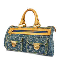 Louis Vuitton Monogram Denim Neo Speedy Blue Handbag - £1,449.02 GBP