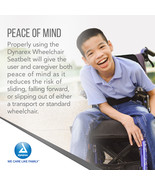 Dynarex Wheelchair Safety Seatbelt, Adjustable with Quick Release Buckle... - $19.99