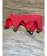 Jester Elf Elves Dog Costume Collar Cover Size Small Christmas Holiday KG - $91.69 MXN