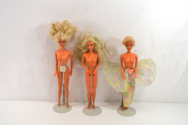 Barbie Sweetheart Tropical Splash Doll Lot of 3 Superstar Era Mattel Nude - £23.16 GBP