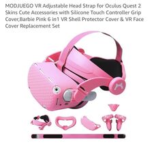 MODJUEGO VR Adjustable Head Strap for Oculus Quest 2 Skins Cute Accessories - $34.53