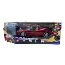 Tesla Roadster Remote Control RC Car MaxTech 1:16 Scale IN BOX READ - £340.62 GBP