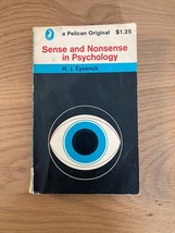 Sense and Nonsense in Psychology by H.J. Eysenck Arthur Jensen Philip Ru... - £14.81 GBP