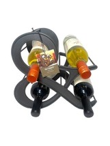 Pier 1 Imports Metal Wine Rack Holds 4 Bottles (Wine Not Included) NEW Pier One - £31.96 GBP