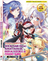 Dvd Anime ~English Dubbed~ Sekai Saikou No Ansatsusha (Volume 1-12 End) All Reg - £56.67 GBP