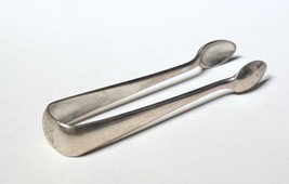 Little 19C russian antique silver sugar tongs hallmarked moscow 1871 w m... - £52.75 GBP