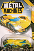 Zuru Metal Machines ESCAPE - YELLOW - Diecast 1:64 Scale Car - $7.80