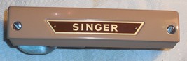 Singer 401A Slant-O-Matic ZZ Lamp Shade #172162 w/Glass Cover & Mounting Screws - $18.00