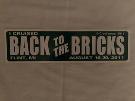 Cruisin News Cruise Placards - I Cruised Back to the Bricks 2011 - $13.62 CAD