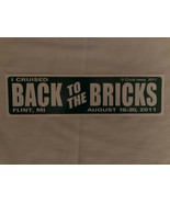 Cruisin News Cruise Placards - I Cruised Back to the Bricks 2011 - $13.62 CAD