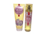 Bright Lemon Snowdrop Fragrance Mist &amp; Body Cream Bath &amp; Body Works 2 Pi... - £66.47 GBP