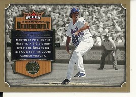 2006 Fleer Tradition Crowning Achievement Pedro Martinez PM Mets - £0.78 GBP