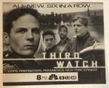 Third watch TV Guide Print Ad Michael Beach Jason Wiles TPA6 - $5.93