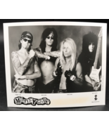 VTG 1991 Motley Crue Elektra B&amp;W Press Photograph Publicity Still 8x10 - $18.50